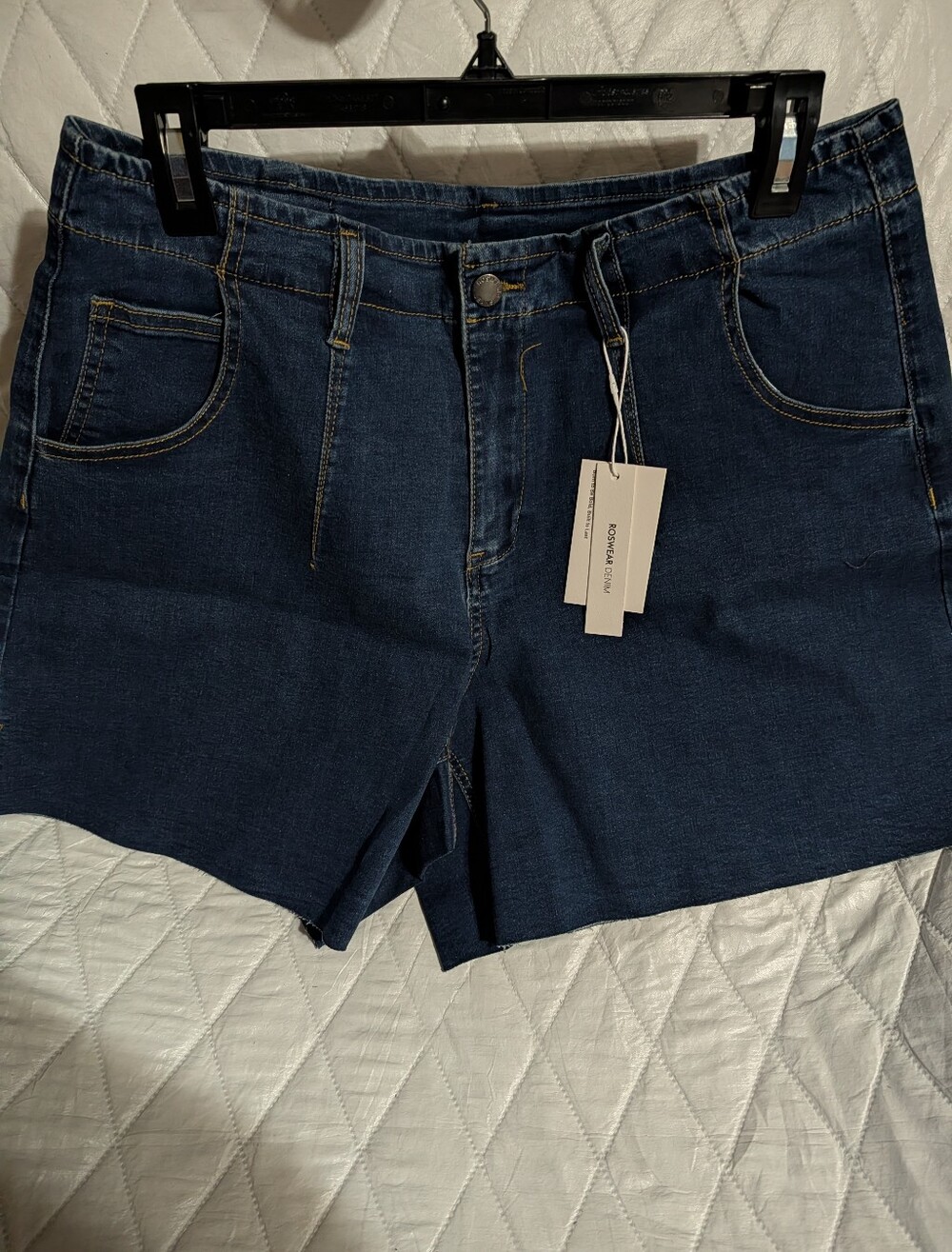 Dark Indigo Women’s Denim Shorts - Roswear
